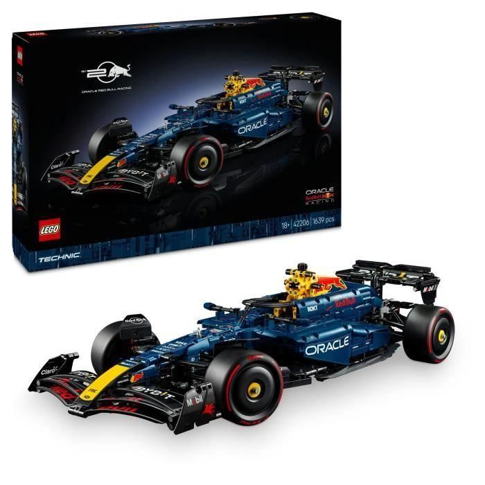LEGO Technic F1 Oracle Red Bull Racing RB20 AAAPW53243 - Set de Construcción para Adultos con Motor V6 y Caja de Cambios