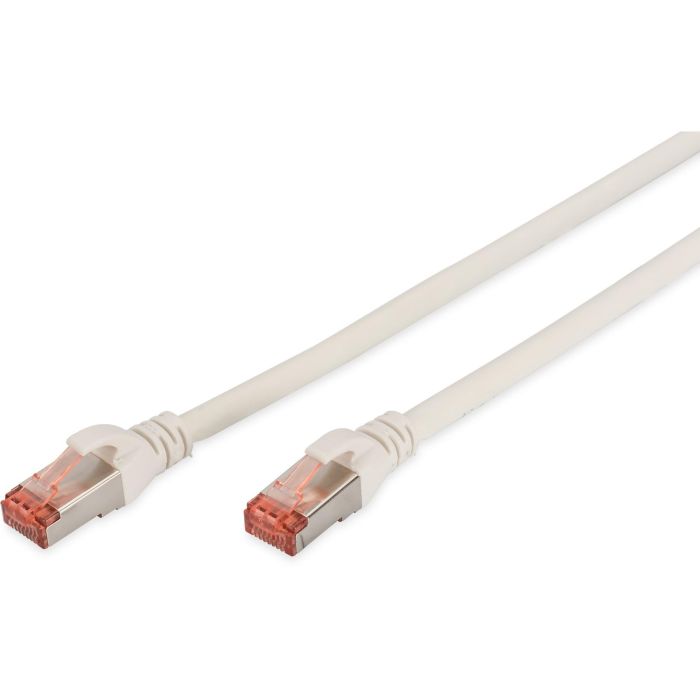 Digitus Cable de Red Patch Cat6 S/FTP 2xRJ45, LSZH, Macho-Macho, 2 Metros, Blanco