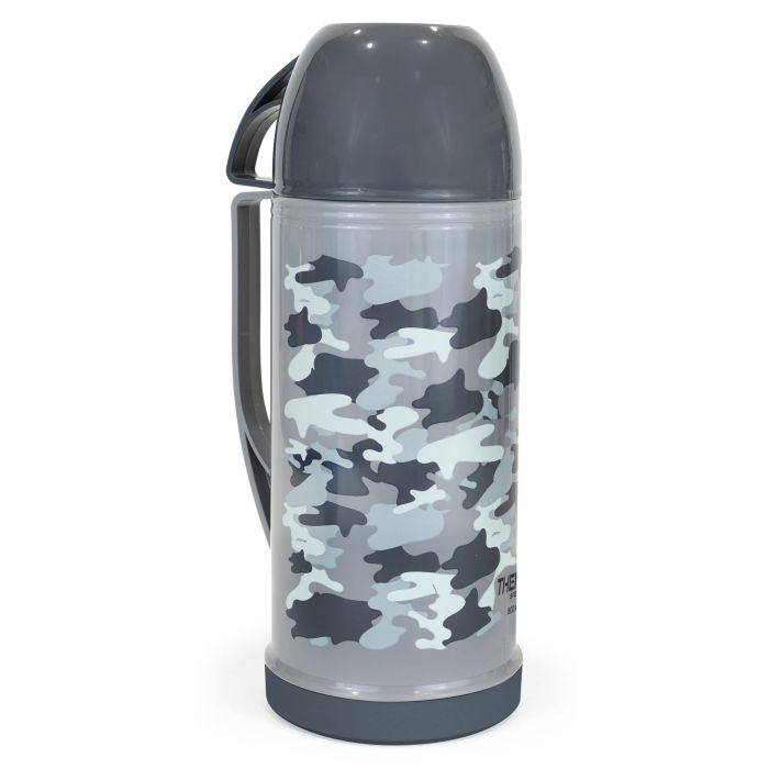 Termo plástico con taza 1.8L camuflaje Thermosport (6 Unidades) 6 Termo plástico con taza 1.8L camuflaje Thermosport (6 Unidades) 6