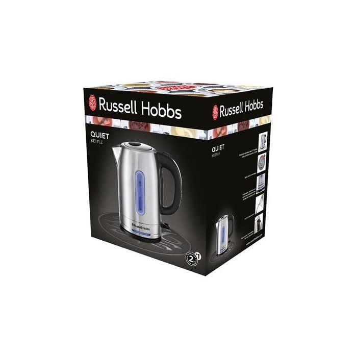 Russell Hobbs 26300-70 Hervidor de Agua Eléctrico con Tecnología de Ebullición Silenciosa, 1.7 Litros 1 Russell Hobbs 26300-70 Hervidor de Agua Eléctrico con Tecnología de Ebullición Silenciosa, 1.7 Litros 1