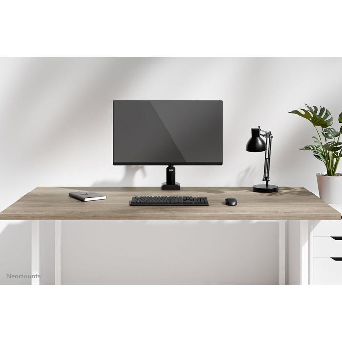 Neomounts DS60-600BL1 Soporte Monitor, 10-32", 0-8 kg, Brazo de Movimiento Completo, Antirrobo, Negro