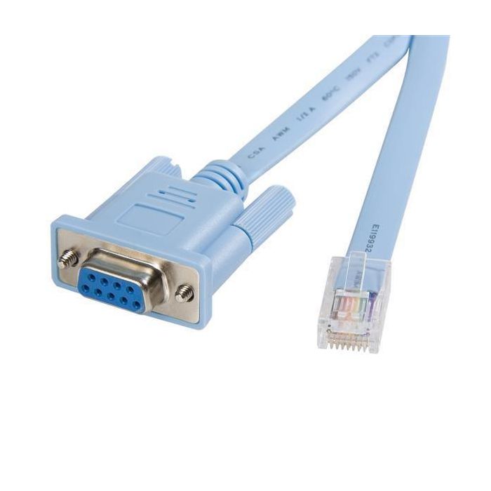 Cables Ordenador - Movilidad Startech Cable Consola Cisco Rj45 A Db9 Cables Ordenador - Movilidad Startech Cable Consola Cisco Rj45 A Db9