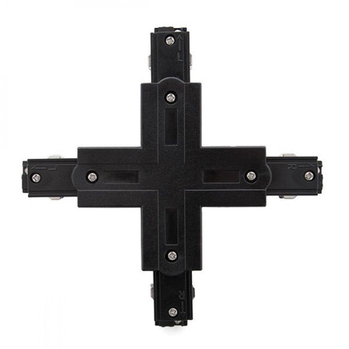 Conector + Carril Trifásico Negro 2 Conector + Carril Trifásico Negro 2