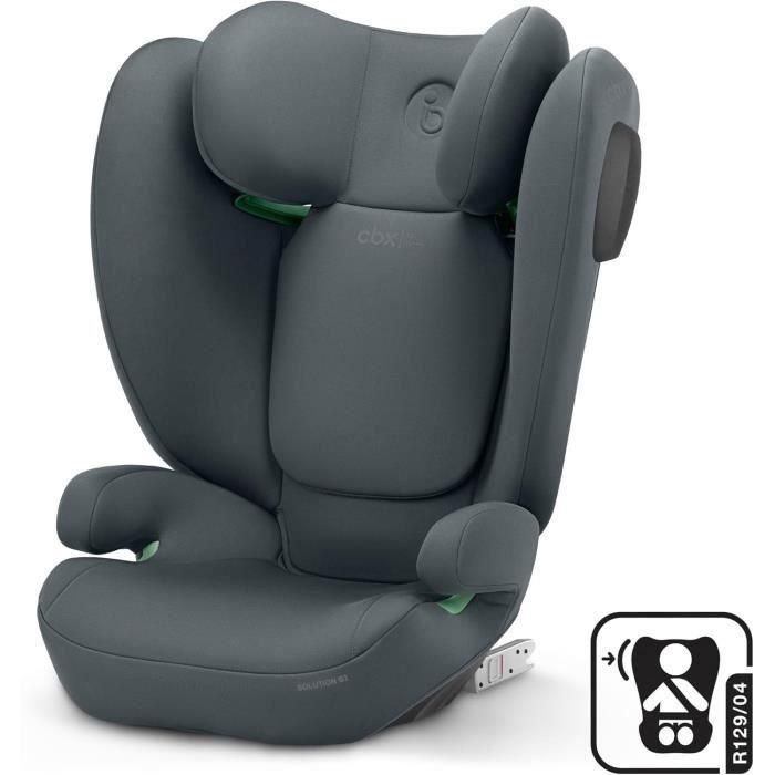 CBX by CYBEX CYB1694220328334 Silla de coche Solution B3 i-Fix, Grupo 2/3, de 3 a 12 años (100-150 cm), Gris 4 CBX by CYBEX CYB1694220328334 Silla de coche Solution B3 i-Fix, Grupo 2/3, de 3 a 12 años (100-150 cm), Gris 4