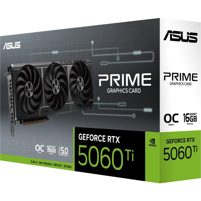 Asus Tarjeta Gráfica Prime GeForce RTX 5060 Ti OC Edition 16GB GDDR7 PRIME-RTX5060TI-O16G 14 Asus Tarjeta Gráfica Prime GeForce RTX 5060 Ti OC Edition 16GB GDDR7 PRIME-RTX5060TI-O16G 14