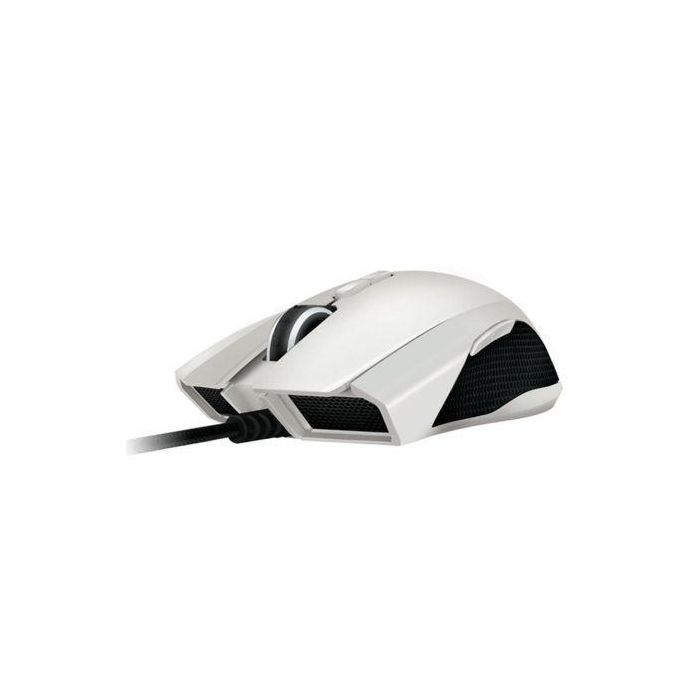 RATÓN GAMING RAZER TAIPAN BLANCO - SENSOR LÁSER 4G 8200PPP - FORMATO AMBIDIESTRO - 9 BOTONES HYPERESPONSE - ULTRAPOLLING 1000HZ