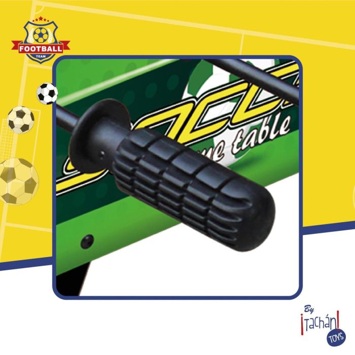 Tachan Futbolín Sobremesa con Patas 80992, Resistente, Tanteador Manual, Medidas 51x31x18.5 cm 2