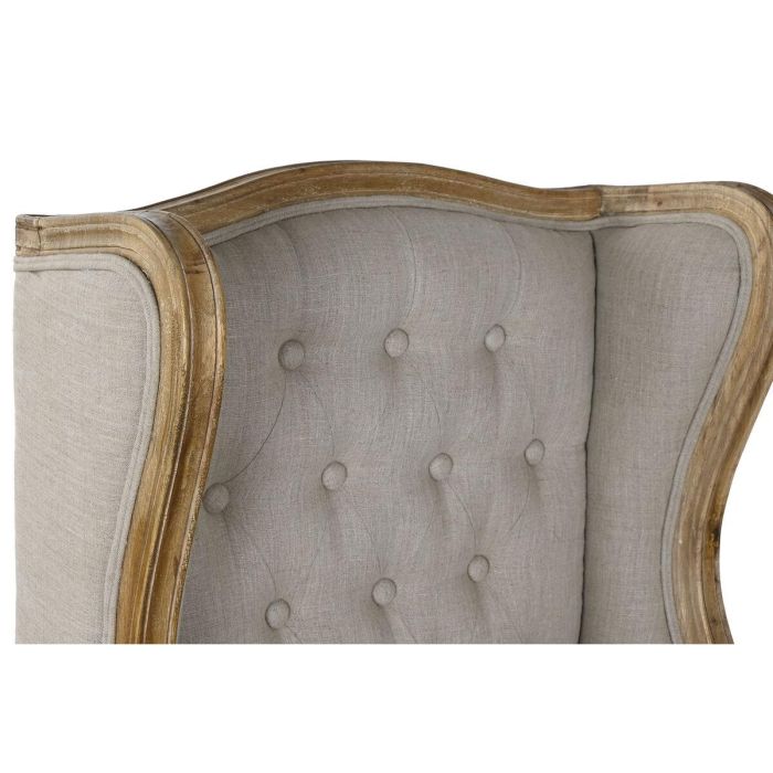 Butaca Item Home DKD Home Decor Beige Natural 8500 x 110 x 72 cm 2