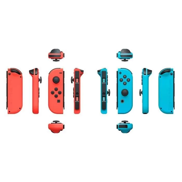 Nintendo Controladores Joy-Con Neon Blue / Neon Red para Switch Console 2