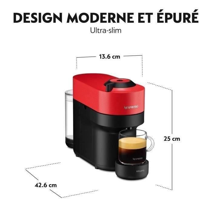 Krups Nespresso yy48888fd Cápsulas de máquina de café Red Pop Red Pop, cafetera compacta, 4 taza de tazas, espresso, Bluetooth 3 Krups Nespresso yy48888fd Cápsulas de máquina de café Red Pop Red Pop, cafetera compacta, 4 taza de tazas, espresso, Bluetooth 3