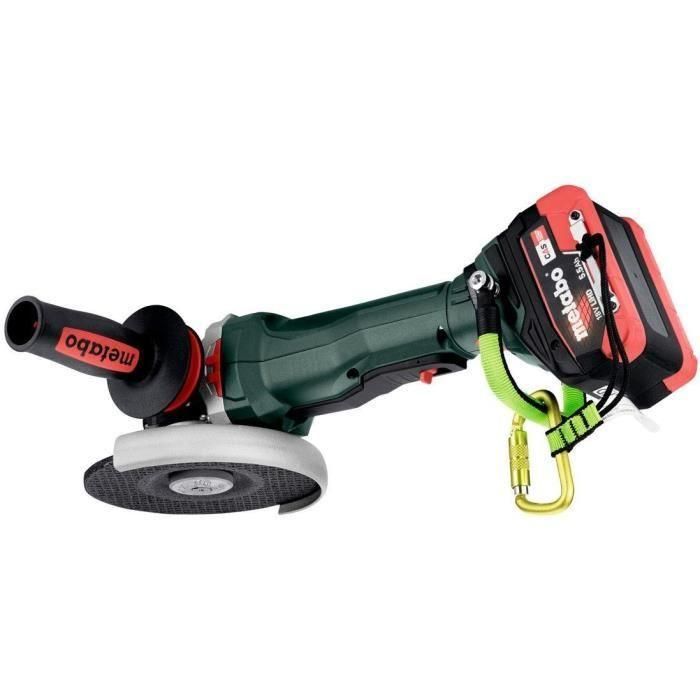 Amoladora angular a batería - METABO - WPBA 18 LTX BL 15-125 Quick DS - 18 V - MetaBOX 165 L 1