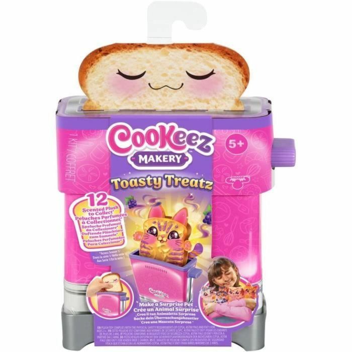 Cookeez Makery MOO0630996235041 Toasty Treatz - Peluche Suave Perfumado con Forma de Tostada y Tostadora Interactiva Juguete 0 Cookeez Makery MOO0630996235041 Toasty Treatz - Peluche Suave Perfumado con Forma de Tostada y Tostadora Interactiva Juguete 0
