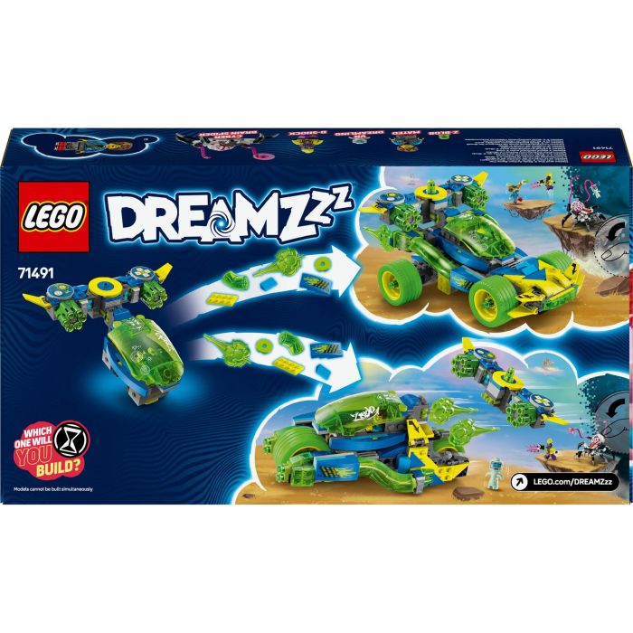 Lego 71491 Mateo y Z-Blob Coche de Carreras de LEGO DREAMZzz - 2 en 1 Todoterreno o Moto Superveloz con Mateo y D-Shock 8 Lego 71491 Mateo y Z-Blob Coche de Carreras de LEGO DREAMZzz - 2 en 1 Todoterreno o Moto Superveloz con Mateo y D-Shock 8