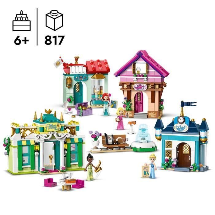 LEGO 43246 Disney Princess Las Aventuras de las Princesas Disney en el Mercado, Juguete con 4 Mini Muñecas: Ariel, Cenicienta 1 LEGO 43246 Disney Princess Las Aventuras de las Princesas Disney en el Mercado, Juguete con 4 Mini Muñecas: Ariel, Cenicienta 1