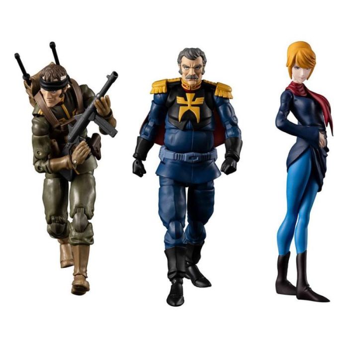 Megahouse Figuras G.M.G Mobile Suit Gundam - Pack con Figuras y Vehículo, 10 cm 3 Megahouse Figuras G.M.G Mobile Suit Gundam - Pack con Figuras y Vehículo, 10 cm 3