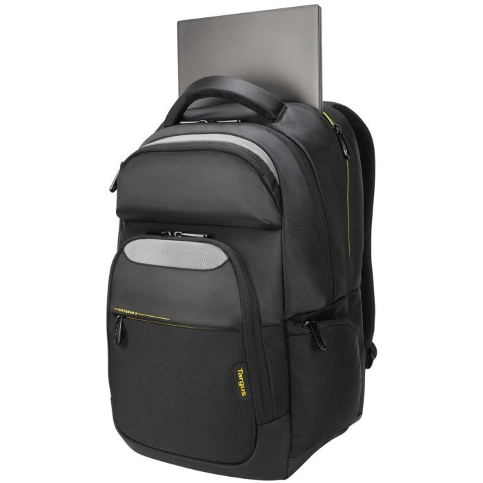Targus Mochila City Gear para Portátil 15.6 Pulgadas, Profesional con Protección Dome y Construcción Resistente 15