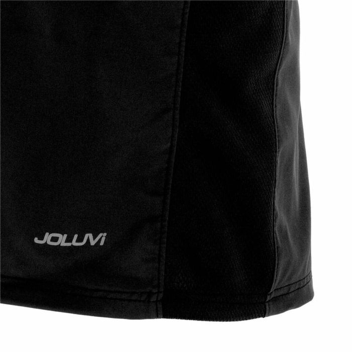 Pantalón Corto Deportivo Unisex Joluvi Meta Negro 1