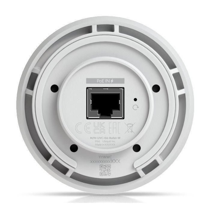 Ubiquiti Cámara Bullet PoE 4K 8 MP para Exterior con Visión Nocturna IR y Resistencia IP66/IK04 10