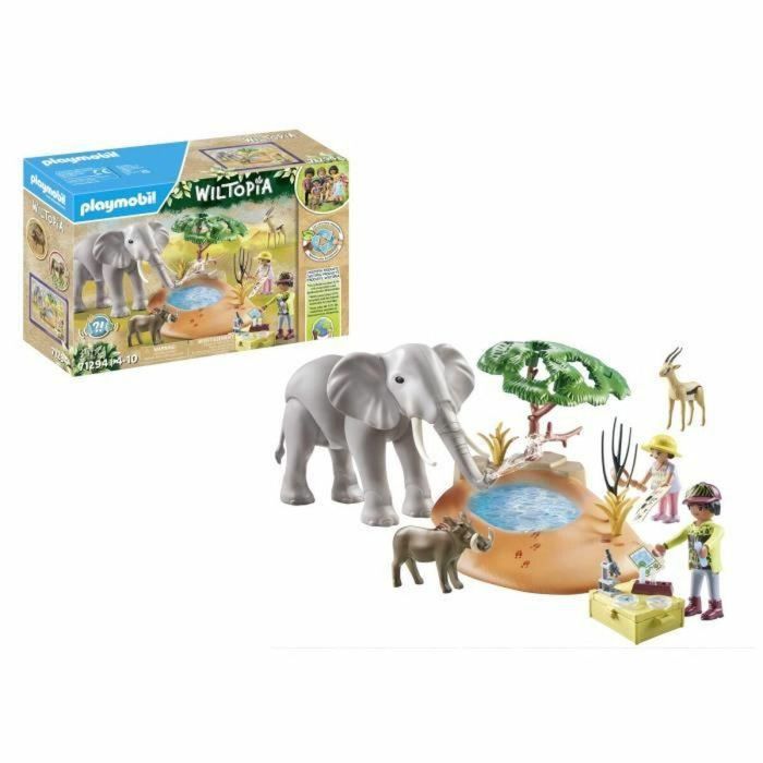 PLAYMOBIL 71294 Exploradores con animales de la sabana - Wiltopia 5