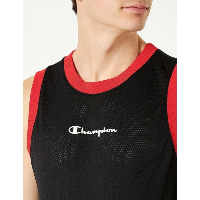 Camiseta para Hombre sin Mangas Champion Tank Top Negro L 8 Camiseta para Hombre sin Mangas Champion Tank Top Negro L 8