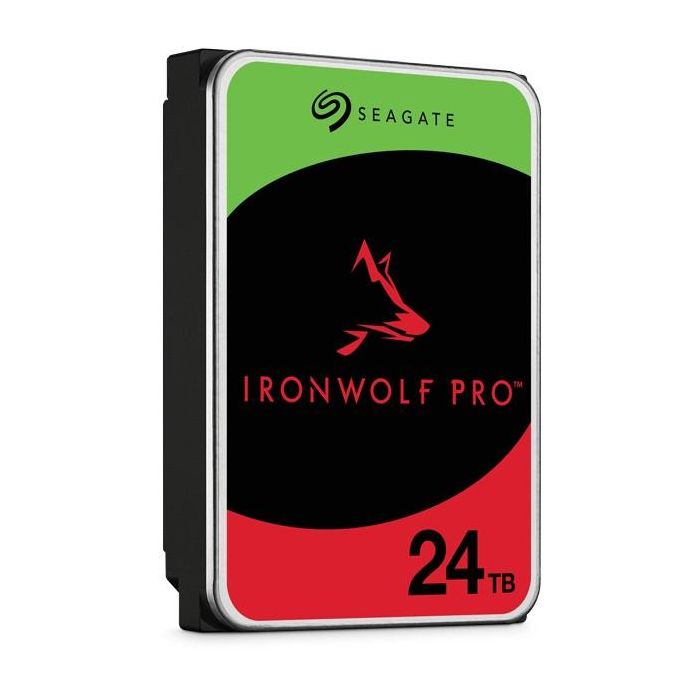 Seagate Disco Duro IronWolf Pro NAS ST24000NT002 24TB 3.5" SATA III 2