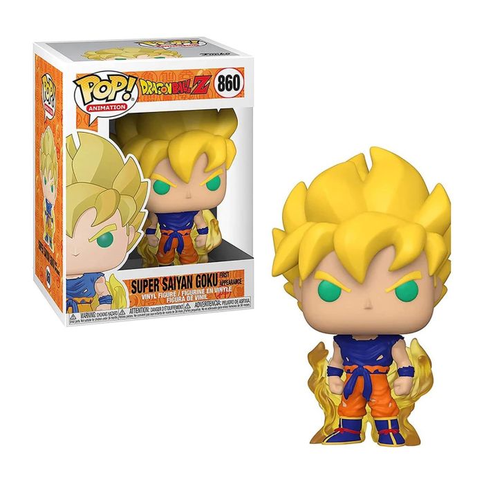 Funko Pop Dragon Ball Z S8 Super Saiyan Goku Primera Aparicion Nº 860 -Caja Original- 2