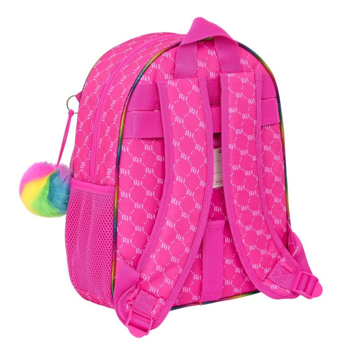 Mochila Escolar Rainbow High Fucsia (28 x 34 x 10 cm) 1