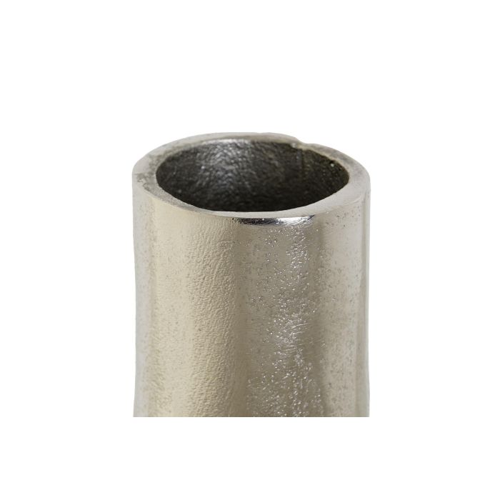 DKD Home Decor Jarrón Plateado 15 x 26 x 15 cm 1 DKD Home Decor Jarrón Plateado 15 x 26 x 15 cm 1