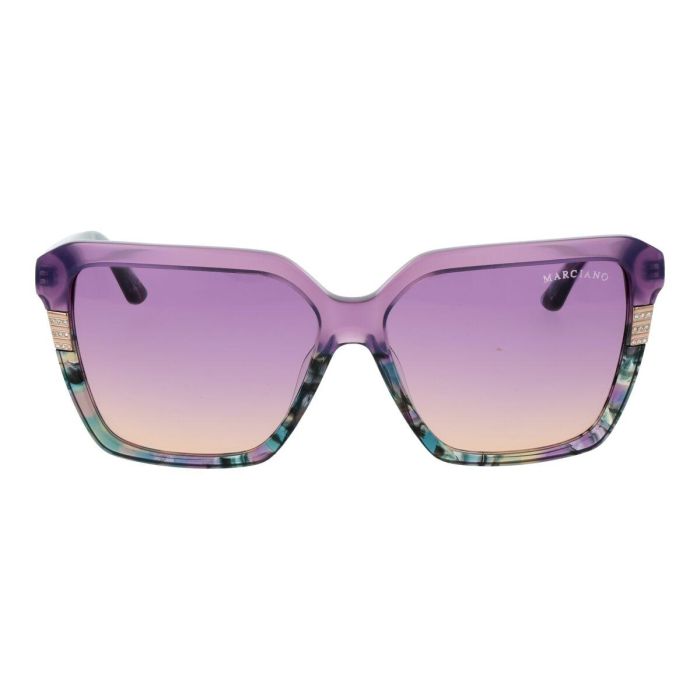Guess By Marciano Gafas de Sol GM00009 Mujer Cuadradas Acetato Rosa Havana 58mm 2 Guess By Marciano Gafas de Sol GM00009 Mujer Cuadradas Acetato Rosa Havana 58mm 2