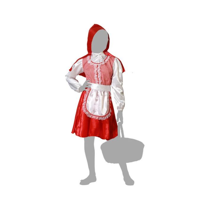 Disfraz Caperucita Roja Niña Infantil 5-6 Años - Fantasía, Mujer, Camisa/Capa con capucha/Delantal/Falda 4 Disfraz Caperucita Roja Niña Infantil 5-6 Años - Fantasía, Mujer, Camisa/Capa con capucha/Delantal/Falda 4