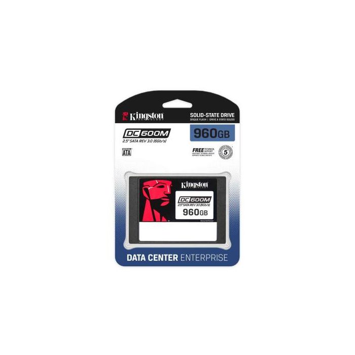Kingston SEDC600M/960G Disco SSD 960GB SATA III 2.5" para Centro de Datos 2