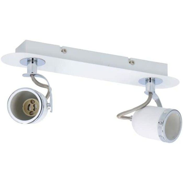 Lámpara Blanca Grundig 2xGU10 50W 360°, 8x13x31 cm (4 Unidades) Lámpara Blanca Grundig 2xGU10 50W 360°, 8x13x31 cm (4 Unidades)
