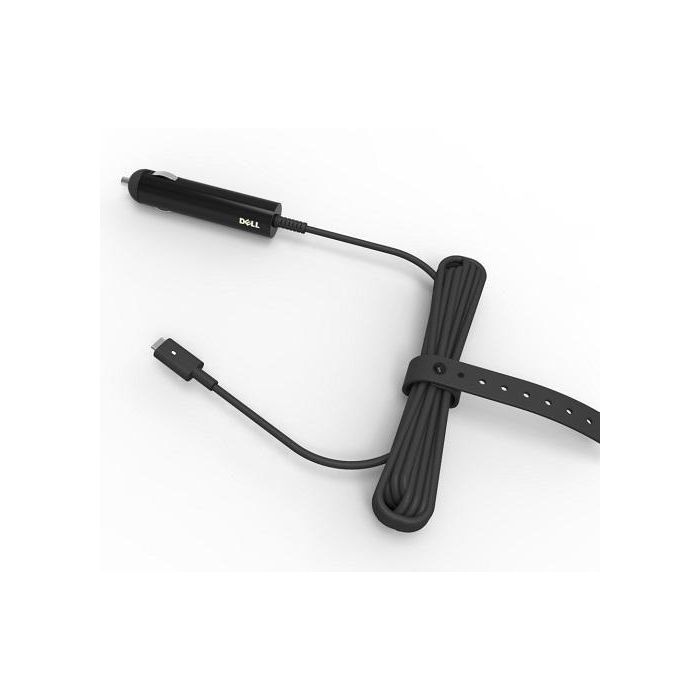 Dell Adaptador de Corriente USB-C 65W para Coche/Avión - Carga Portátil y Batería Dell