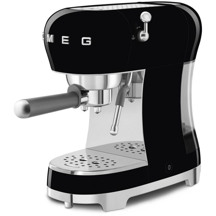 Smeg ECF02BLEU Cafetera con Diseño Estilo Retro Años 50, Color Negro 3