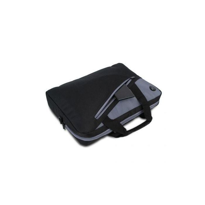 Monray GINGERBLACK14 Maletín Elegante y Funcional Ginger para Portátiles hasta 14" Negro, Nylon Resistente, con Cinta para Trolley y 2 Compartimentos 3 Monray GINGERBLACK14 Maletín Elegante y Funcional Ginger para Portátiles hasta 14" Negro, Nylon Resistente, con Cinta para Trolley y 2 Compartimentos 3