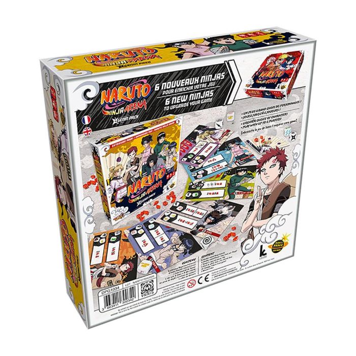 Naruto Ninja Arena Genin Juego de Mesa Expansion Rock Lee Tenten Hinata Kiba Temari Gaara Naruto Sasuke Sakura Shikamaru 2 Naruto Ninja Arena Genin Juego de Mesa Expansion Rock Lee Tenten Hinata Kiba Temari Gaara Naruto Sasuke Sakura Shikamaru 2