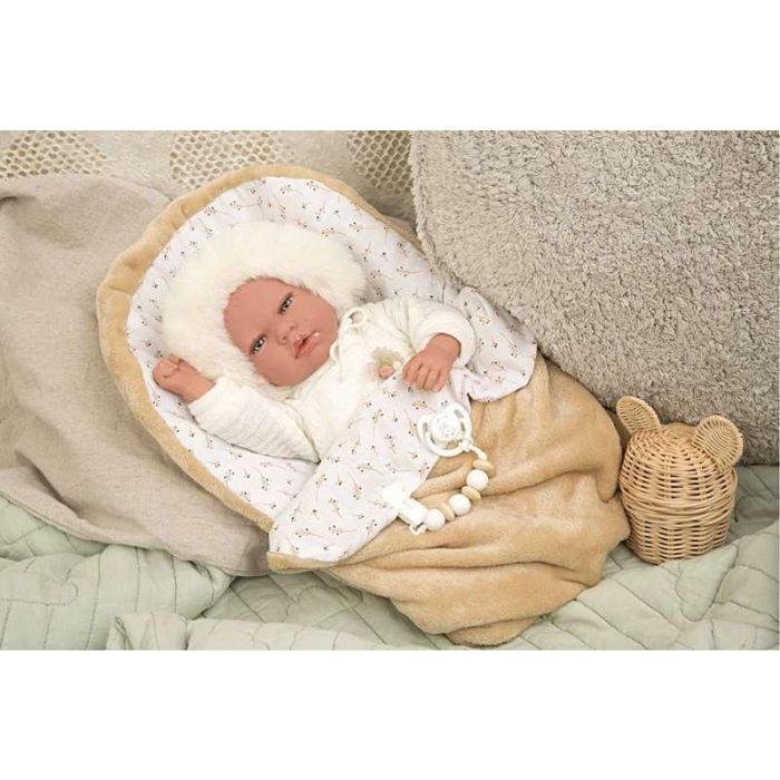 Muñeca reborn alejandra con nana. incluye el chupete. (muñeco con peso) 40 cm 2 Muñeca reborn alejandra con nana. incluye el chupete. (muñeco con peso) 40 cm 2