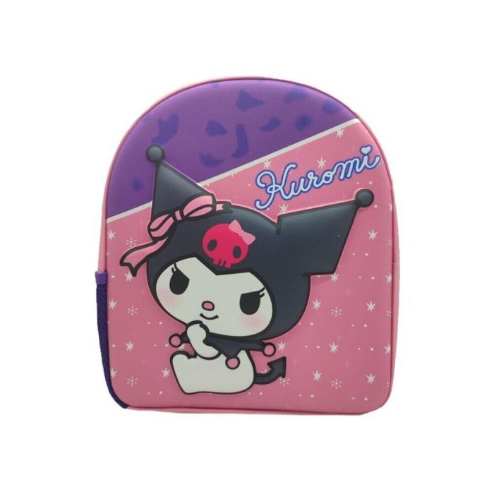 Mochila 3D Kuromi Hello Kitty 30cm 1