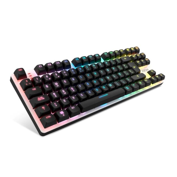 Krom NXKROMKERNELPROSP Teclado Gaming Inalámbrico Mecánico TKL Kernel Pro Hot Swap Outemu Red RGB Triple Conexión USB Bluetooth 2.4GHz