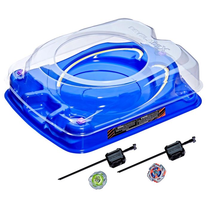 HASBRO Beyblade Estadio de Batalla Premium Drop Attack Xtreme | Incluye 2 Tops Beyblade X y 2 Lanzadores 3 HASBRO Beyblade Estadio de Batalla Premium Drop Attack Xtreme | Incluye 2 Tops Beyblade X y 2 Lanzadores 3