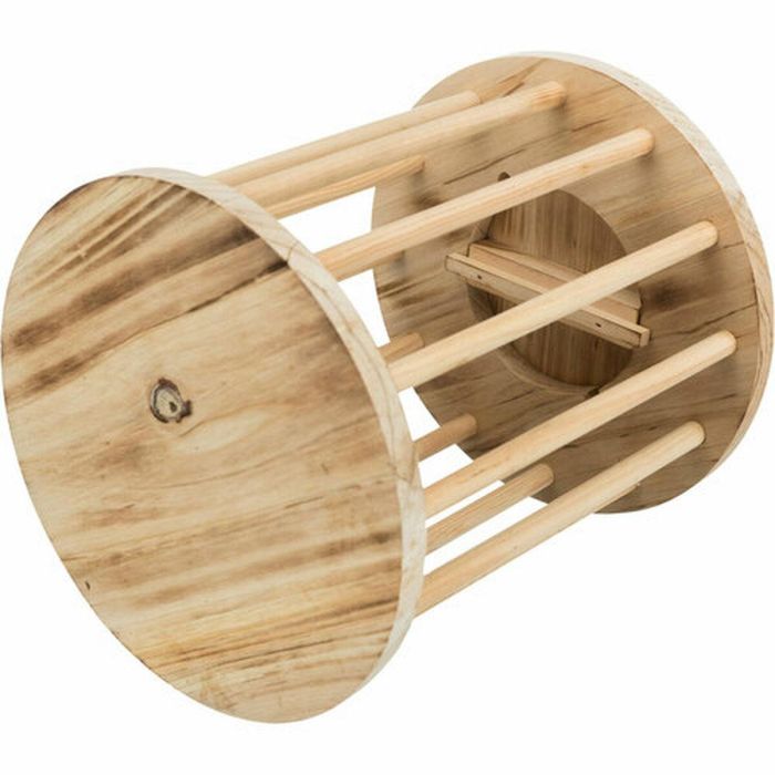 Juguete para Roedores Trixie Madera Ø 20 × 23 CM Marrón 7 Juguete para Roedores Trixie Madera Ø 20 × 23 CM Marrón 7