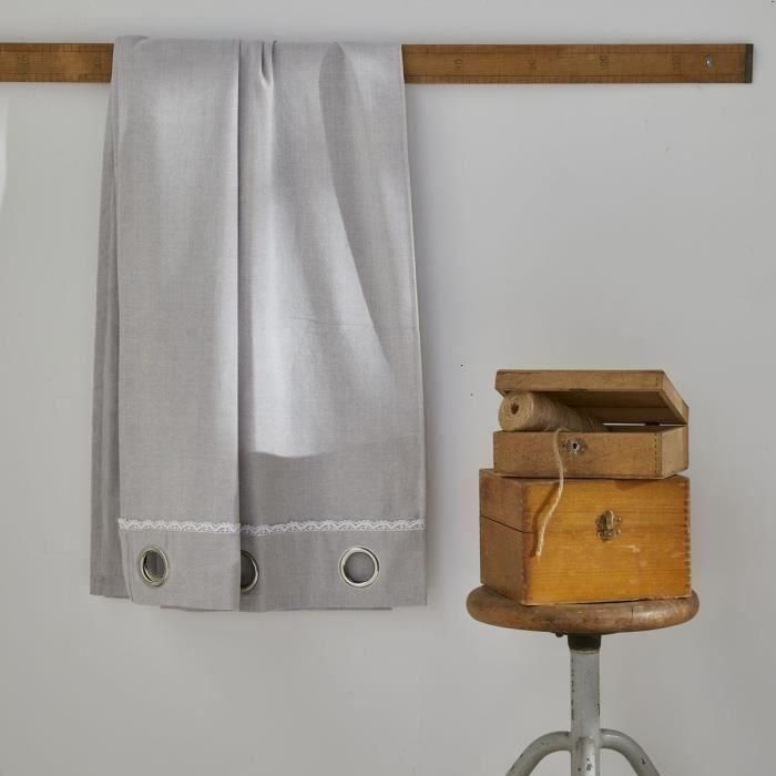 Cortina - HOY - CHARME - Chambray Constance - 140 x 240 cm Cortina - HOY - CHARME - Chambray Constance - 140 x 240 cm