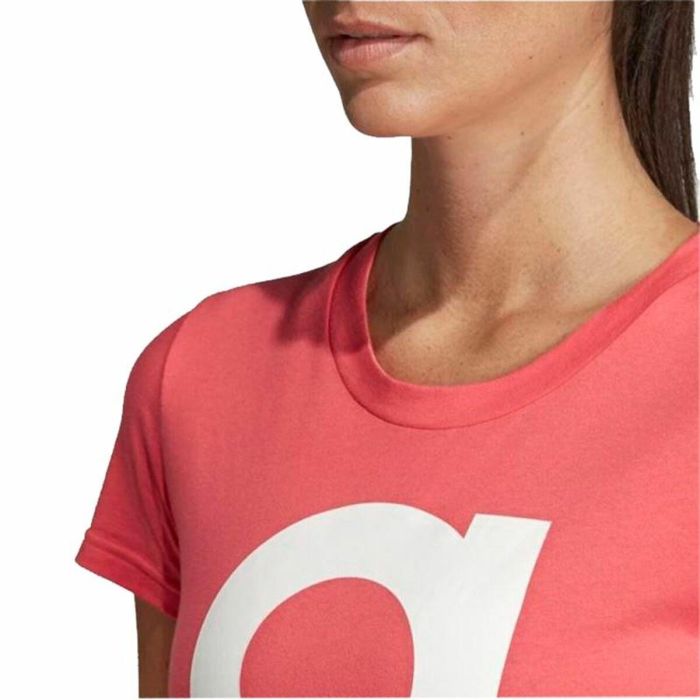 Camiseta de Manga Corta Mujer Adidas Essentials Rosa claro XS 3 Camiseta de Manga Corta Mujer Adidas Essentials Rosa claro XS 3