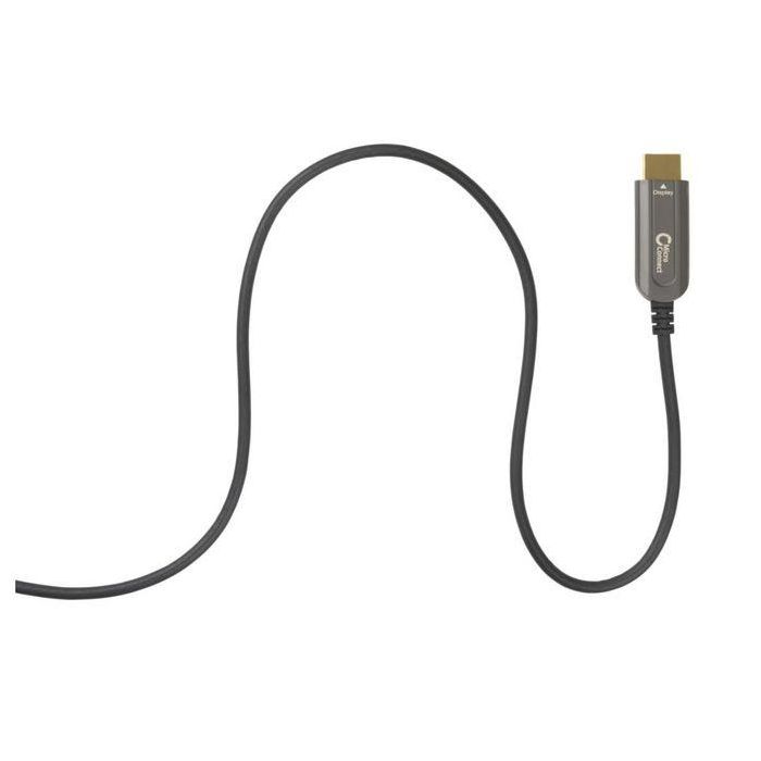 MicroConnect Premium Optic Fiber DisplayPort 1.4 - HDMI 2.0 Cable, 10m 2 MicroConnect Premium Optic Fiber DisplayPort 1.4 - HDMI 2.0 Cable, 10m 2