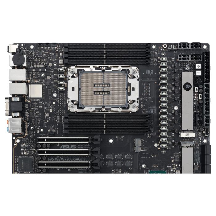 ASUS LGA4677 W790E-Sage SE Placa Base para Puesto de Trabajo Intel W790 DDR5 EEB