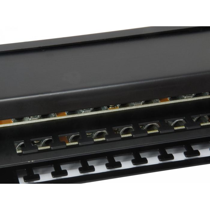 Equip Patchpanel 48x RJ45 Cat6 19" FTP 1HE ISO/IEC schwarz 3