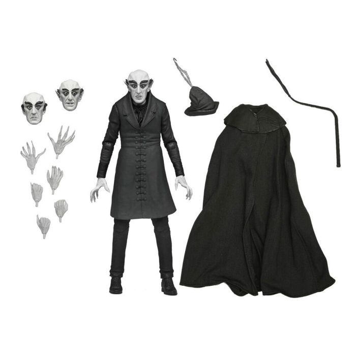 Figura Count Orlok Ultimate Black & White Nosferatu 18cm 1