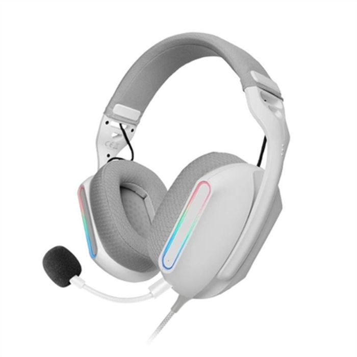 Auriculares con Micrófono Mars Gaming MHPROW Blanco