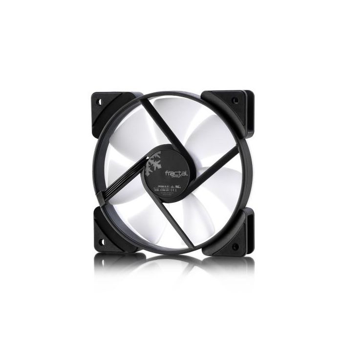 Fractal Design Ventilador Prisma AL-12 PWM 12cm Negro Blanco Iluminación LED PWM para Carcasa de Ordenador 8 Fractal Design Ventilador Prisma AL-12 PWM 12cm Negro Blanco Iluminación LED PWM para Carcasa de Ordenador 8