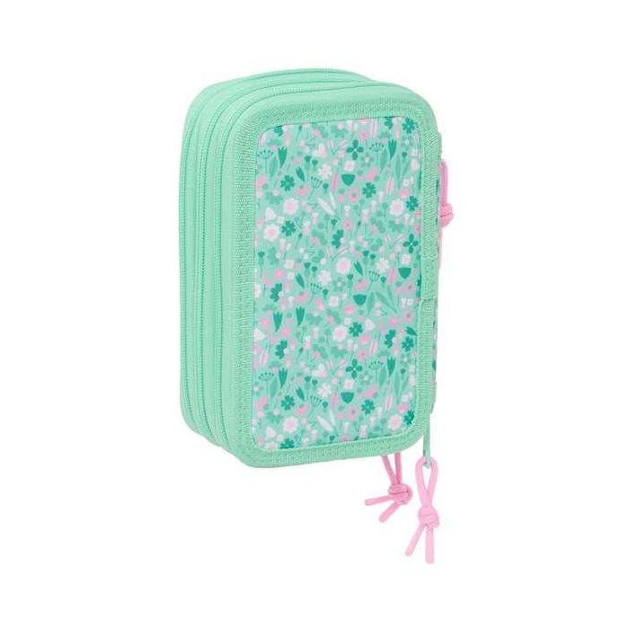 Safta Plumier Triple 37 Pcs "Cuore" 12,5x19,5x5,5 cm 1